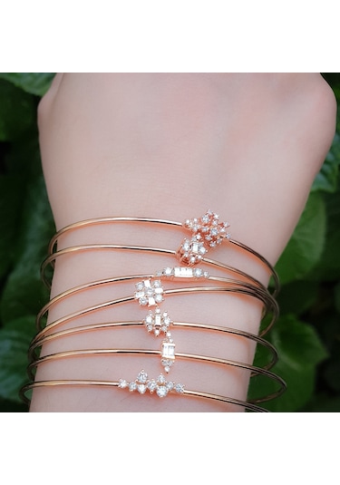 Nadias Jewellery Pırlanta ’Salkım’ Bileklik