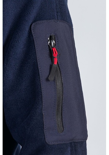 Softshell Erkek Garnili Polar Lacivert