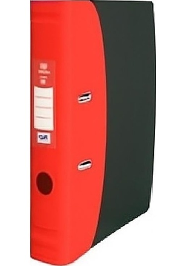 Globox Klasör Lüx Dar Kırmızı Çok Renkli
