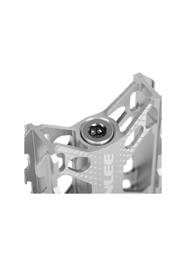 Enlee-katlanır Bisiklet Pedallar Alüminyum Alaşım Düz Bisiklet Y16574s