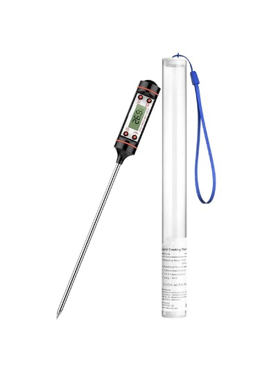 Dijital Gıda Termometresi Et, Süt, Su, Yiyecek Sıcaklık Ölçer