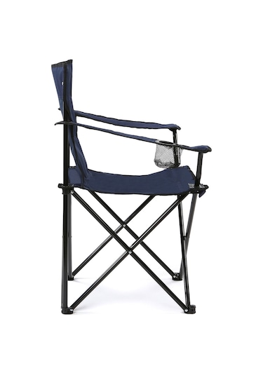 Walke Katlanabilir Taşıma Çantalı Kamp - Piknik - Plaj Sandalyesi 2'li - Mavi