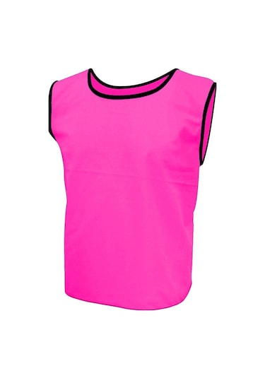 Çocuk Boy Sporcu Antrenman Yeleği Bip Yelek Pembe