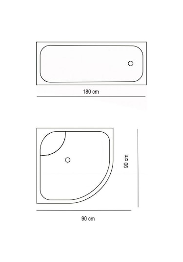 Banyo Paspas Ve Tek Kanat Duş Perdesi 1x180x200 Set Banyo Halısı 10056 Yeşil