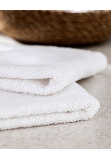 Melly Kroşeli %100 Pamuk 2'li El Havlusu - Beyaz - 30x40 Cm 8684427204535 Beyaz