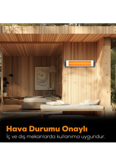 Ufo City CT-23 2300 W Duvar Tipi Infrared Isıtıcı