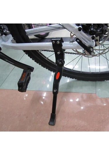 Geeksen Alüminyum Siyah Bisiklet Ayaküstü, Uzunluğu Ayarlanabilir, Tüm Bisikletler İçin Evrensel, Kolay Kurulum, Dayanıklı Parklıyor Çok Renkli