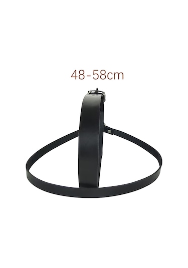 Suntek Kovboy Şapkası Asılı Kemer Erkekler Kadınlar Siyah