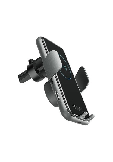 Hzl Araç Telefon Tutucu Kablosuz Hızlı Şarj Özellikli Klipsli Araç İçi Kalorifer Telefon Tutucu-413