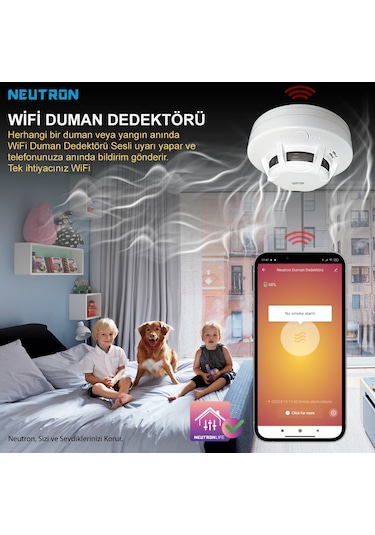 Neutron Wifi Duman Dedektörü