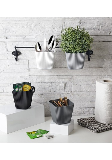 Duvara Asılan Çok Amaçlı Organizer - 2& 39 Li Saksı Set