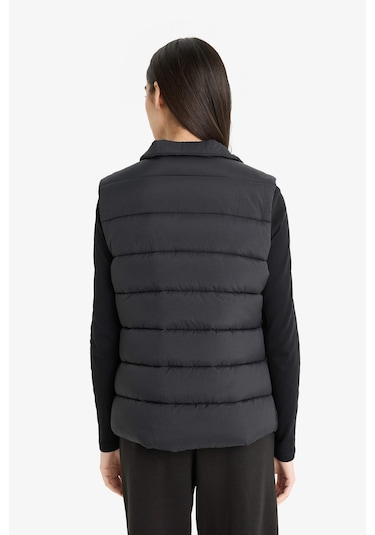 Defacto Su Geçirmez Fermuarlı Şişme Yelek E8587ax25aubk27 Siyah