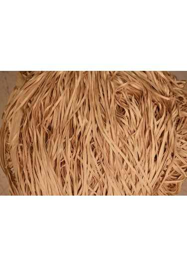 Düz Ip Model Gold Renk Hazır Ip Perde 300x280