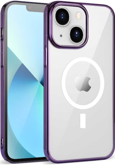 Apple Uyumlu iPhone 14 Plus Kilif Zore Wireless Sarj Özellikli Pixel Ma 563354814