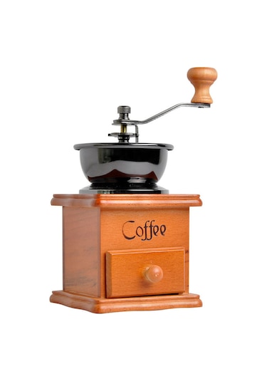 Xindoker Evde Kullanıma Uygun Ahşap + Paslanmaz Çelik El Fırçalı Kahve Çekirdeği Değiştirici - Hafif Ve Pratik Kahve Değiştirme Aleti Diğer