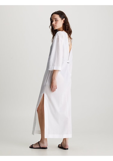 Calvin Klein Calvın Kleın Kadın Elbise Kw0kw02437-ycd Beyaz