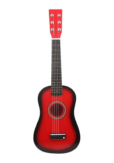 Suntek Mini Akustik Ahşap Gitar Kırmızı 23 Inç