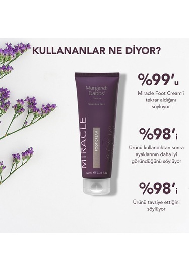 Miracle Foot Cream - Gece Ayak Bakım Kremi - 100 Ml