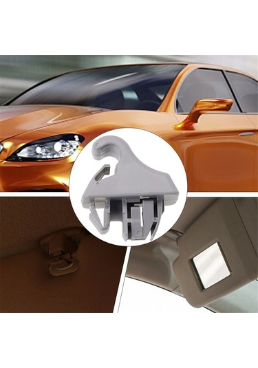 Xiaaokeji Adet Gri Güneşlik Kanca Tutucu Klipsi Mr779704 Mr779705