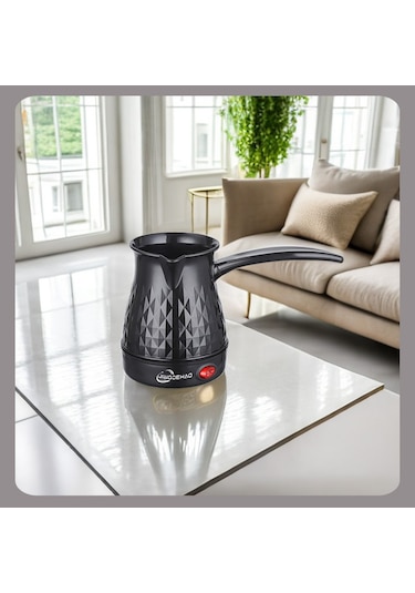 Elektrikli El Yapım Türk Kahvesi Makinesi-siyah