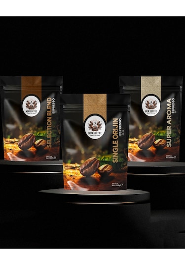 New Coffee Single Orijin Espresso Çekirdek Kahve Çekirdek 1 KG