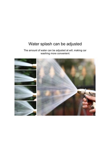 Sones 25ft 2.5m Araba Yüksek Basınçlı Yıkama Aleti Teleskopik Su Borusu Seti Mavi