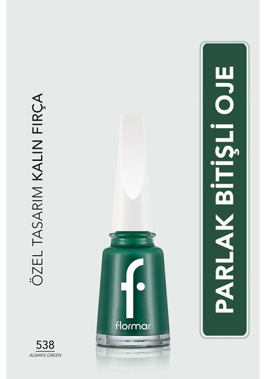 Flormar Nail Enamel Parlak Bitişli Oje 538