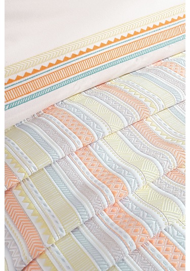 Elart Mellow Modern Çeyiz Paketi 7 Parça 240x250 Cm Tarçın Tarçın