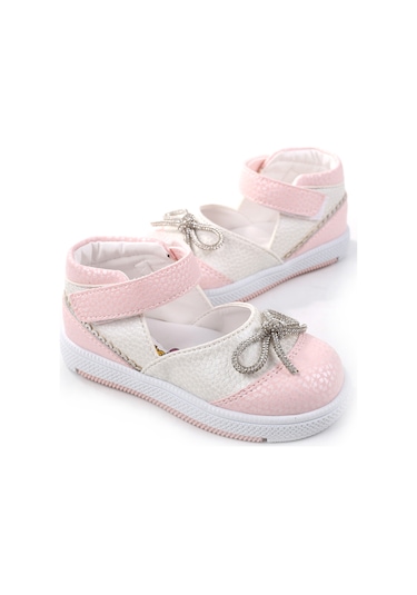 Şirin Bebe 3814 Ortopedik Taban Kız Çocuk Yazlık Ayakkabı Sandalet Fuşya