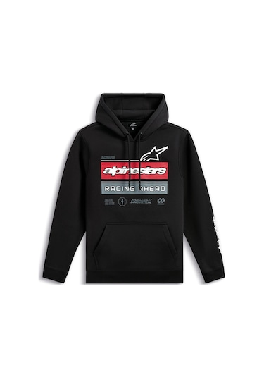 Alpinestars Harken Hoodie Kapüşonlu Sweatshirt Siyah Sİyah