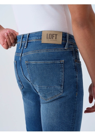Loft Lf2039446 Lacivert Erkek Jean Pantolon Lf2039446 Lacivert