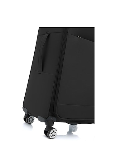 Louisiana Polo Büyük Boy Lüx Kumaş Valiz Antrasit 2082 Antrasit