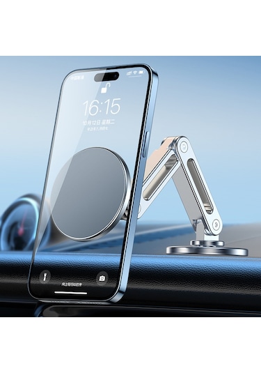 Ally Lf-256 Araç İçi Torpido Üstü Manyetik Telefon Tutucu GRİ