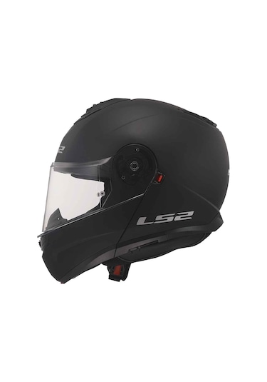 Ls2 Strobe 2 Çene Açılır Motosiklet Kaskı 66853 Siyah