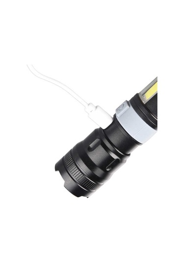 Panther Pt-4018 Şarjlı El Feneri Siyah