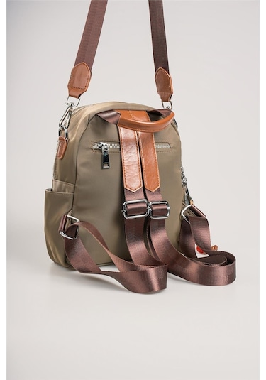 Ççs Kadın 18024 Sırt Ve Omuz Çantası Yeşil