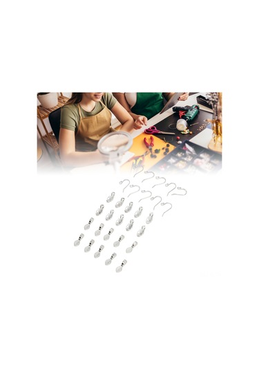 Lemestar S925 Gümüş Küpe Kanca Ve Pendan Seti - 30 Adet Dıy Mücevher Aksesuarı, Kolay Kullanimlı, Alerjiye Tahammülsüz, Kaliteli İşçilik Diğer