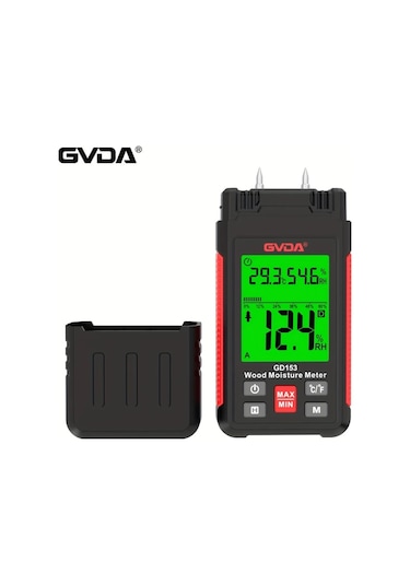 Motion003 Gd153 Gvda Dijital Ahsap Nem Olcer Cimento Nem Icerigi Dedektoru Higrometre Kereste Nem Tespiti Lcd Ekranli