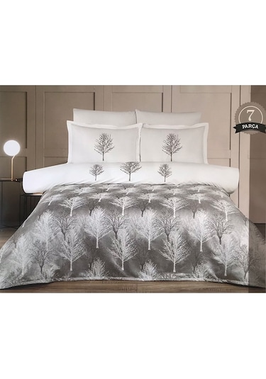 Özdilek  Albero Çift Kişilik Gelin Seti Gri