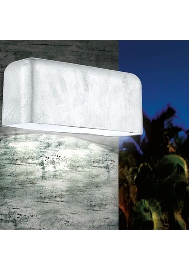 Eglo 30915 - Led Dış Mekan Duvar Lambası Avesıa 1xgu10/2.5w/230v 390 Çek Korunası Çok Renkli