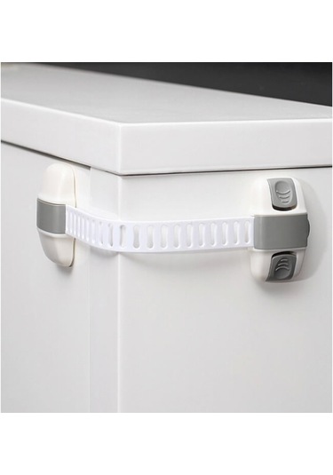 Portakal Safety Dolap Kilidi-Gri