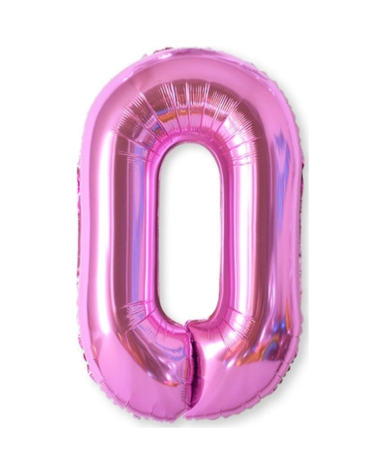 2 Pcs 40 Inch Aluminium Foil Number Balloons Birthday Wedding Engagement Party Decor Kids Ball Supplies 2-rose Red Gül Kırmızısı Altın Gümüş