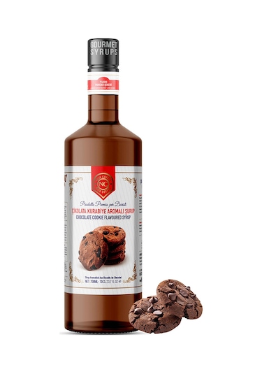 Nish Çikolatalı Kurabiye Aromalı Şurup 700 Ml - Pet Şişe