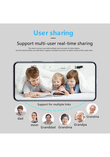 Springsun X5 Mini Wifi Gözetleme Kamerası - 1080p Full Hd, Gece Görüşü, Hareket Algılama, 160 Geniş Açı, Ev Ofis Depo İçin Kablosuz Uzak İzleme