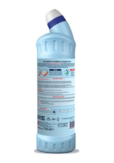 Bingo Oksijen Derinlemesine Hijyen Klorsuz Çamaşır Suyu 6 x 750 ML