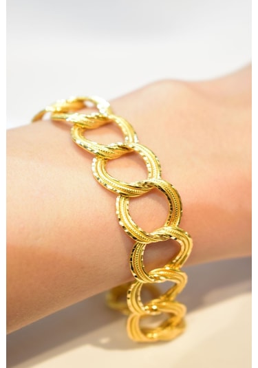 Yenigün Kuyumculuk 22 Ayar Altın Cimarlı Samanyolu Bileklik