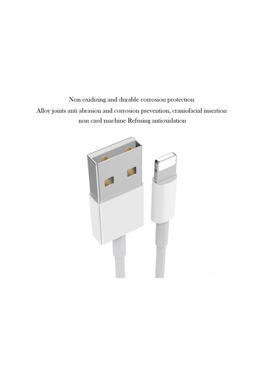 Springsun Hızlı Şarj Kablosu - İphone İçin Dayanıklı 8 Pin Altın Kaplama Usb Kablo