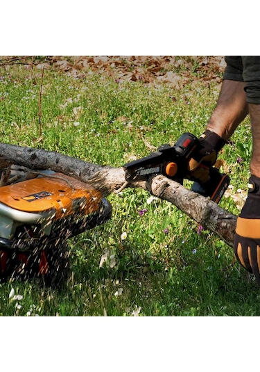 Worx Wg325e 20volt 2.0ah Li-ion 12cm Profesyonel Şarjlı Kömürsüz