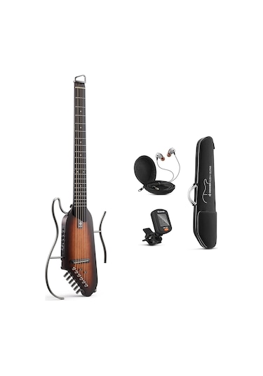 Donner Hush-ı Silent Gitar Sunburst