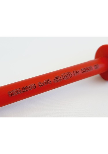 Acesa İzoleli Düz Tornavida 8 X 175